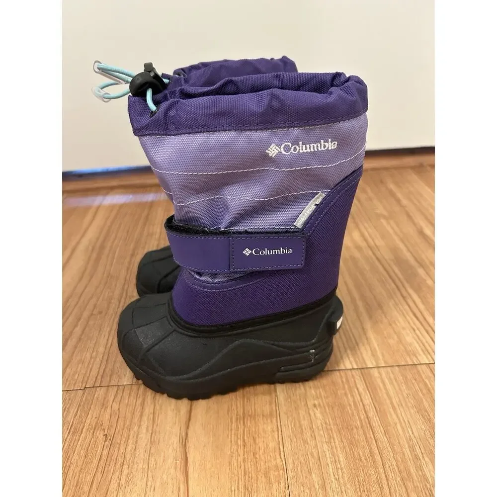 Columbia Boots Toddler Girl Purple Size 7 Made In Mexico New